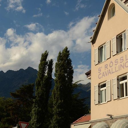 Albergo Cavallino S'Rossl Мерано Экстерьер фото